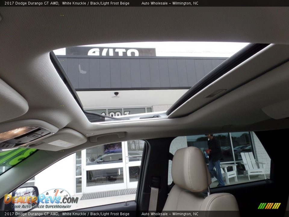 2017 Dodge Durango GT AWD White Knuckle / Black/Light Frost Beige Photo #11