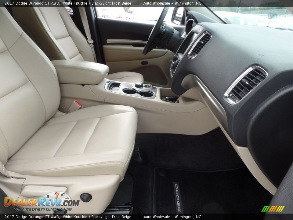 2017 Dodge Durango GT AWD White Knuckle / Black/Light Frost Beige Photo #13