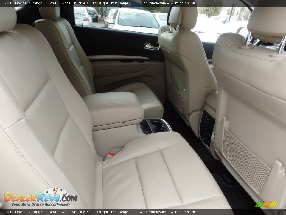 2017 Dodge Durango GT AWD White Knuckle / Black/Light Frost Beige Photo #14