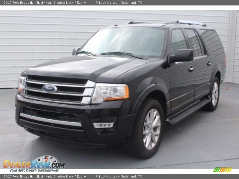 2017 Ford Expedition EL Limited Shadow Black / Ebony Photo #3