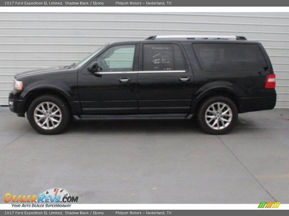 2017 Ford Expedition EL Limited Shadow Black / Ebony Photo #7