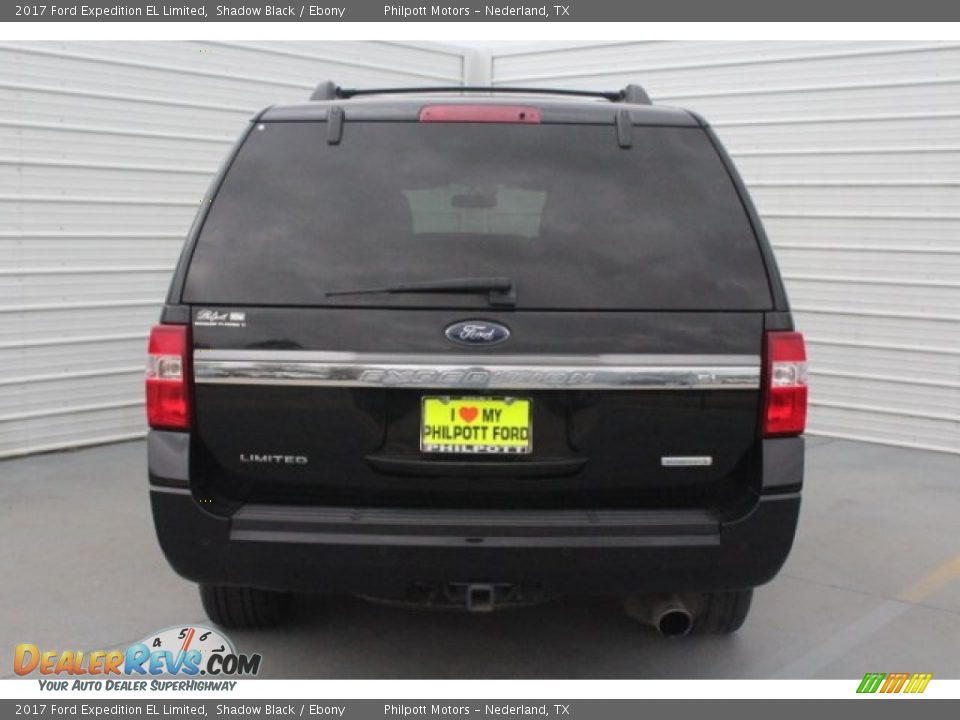 2017 Ford Expedition EL Limited Shadow Black / Ebony Photo #9
