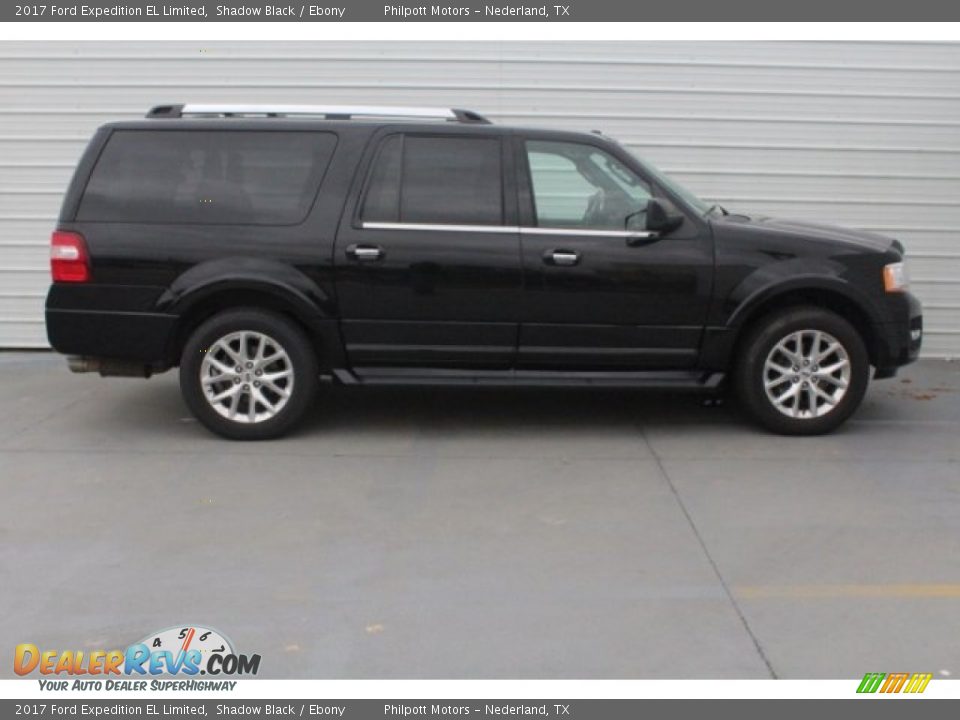 2017 Ford Expedition EL Limited Shadow Black / Ebony Photo #11
