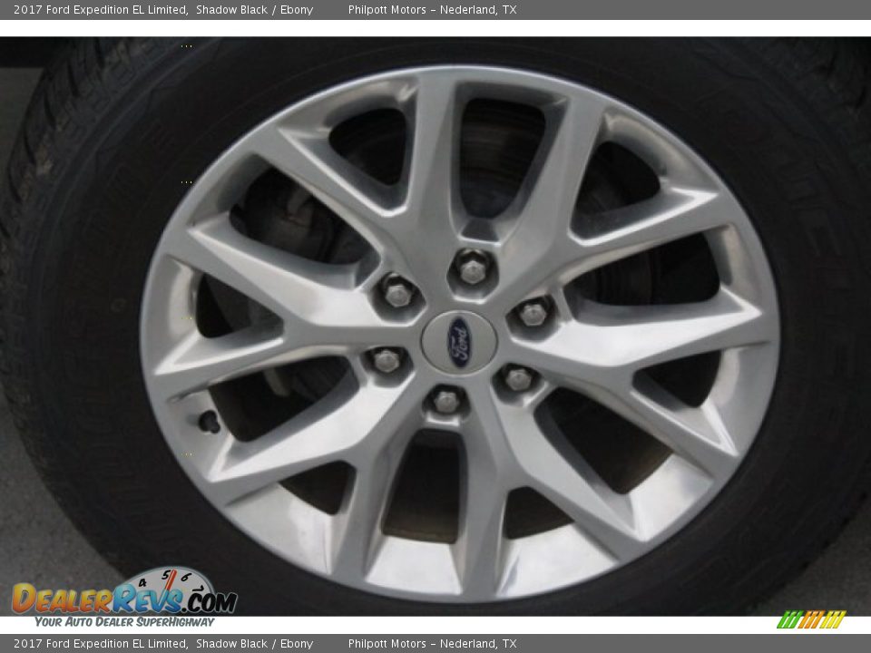 2017 Ford Expedition EL Limited Shadow Black / Ebony Photo #12