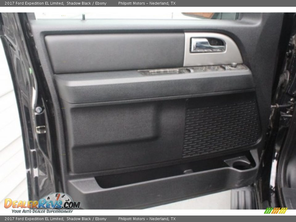 2017 Ford Expedition EL Limited Shadow Black / Ebony Photo #14