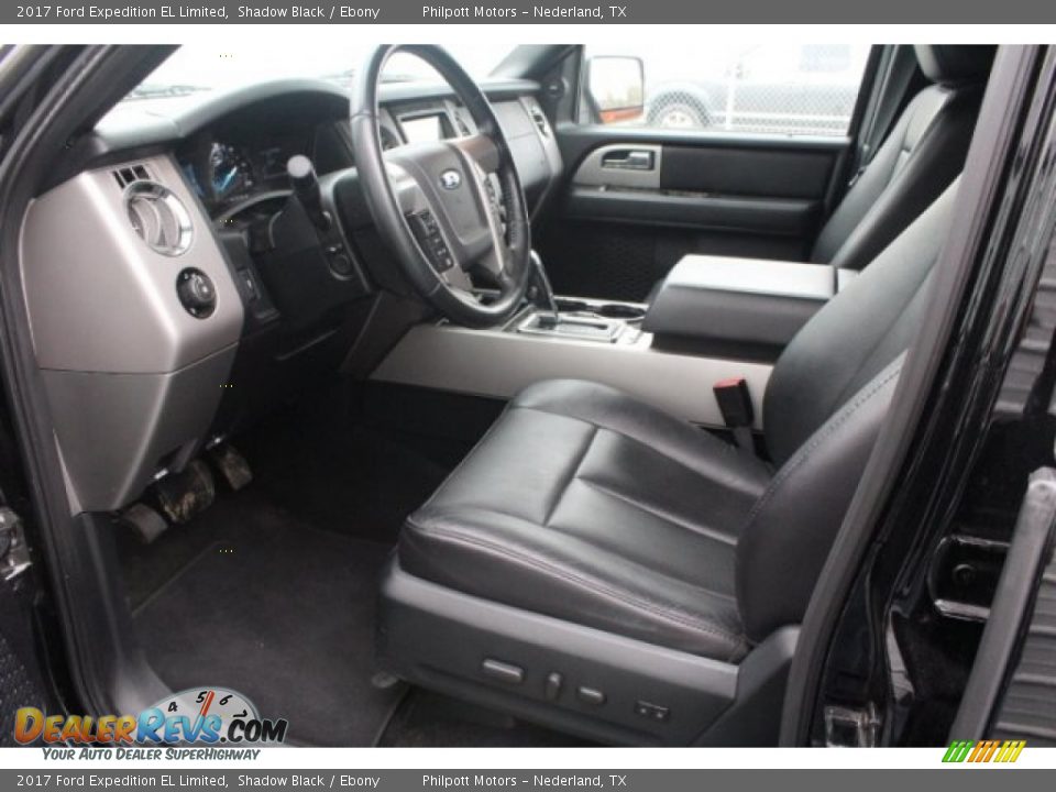2017 Ford Expedition EL Limited Shadow Black / Ebony Photo #16