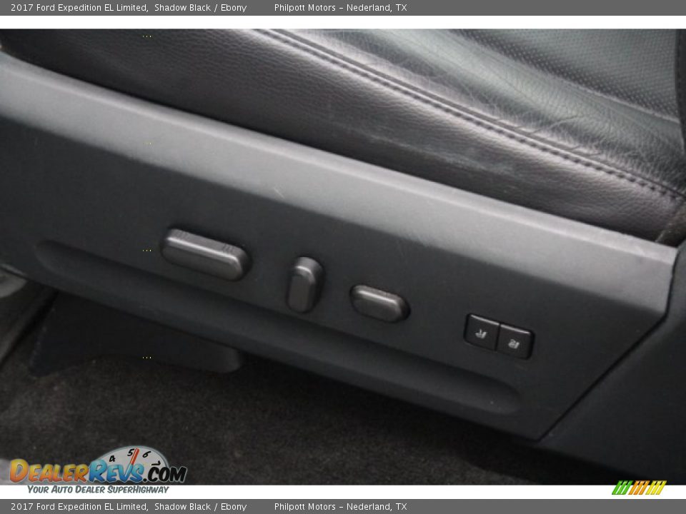 2017 Ford Expedition EL Limited Shadow Black / Ebony Photo #17
