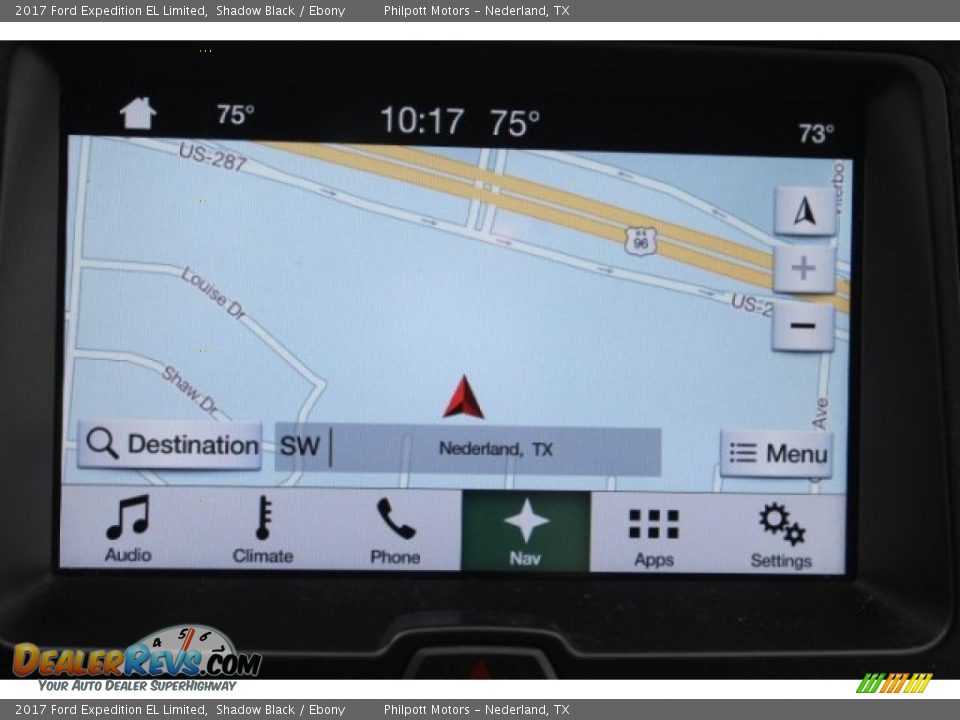 2017 Ford Expedition EL Limited Shadow Black / Ebony Photo #19