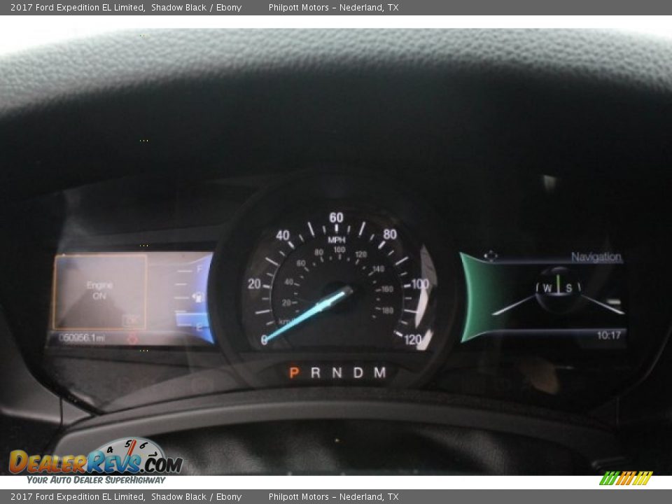 2017 Ford Expedition EL Limited Shadow Black / Ebony Photo #25