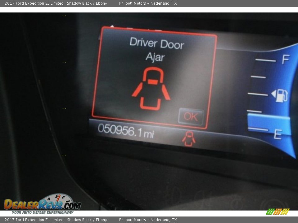 2017 Ford Expedition EL Limited Shadow Black / Ebony Photo #26