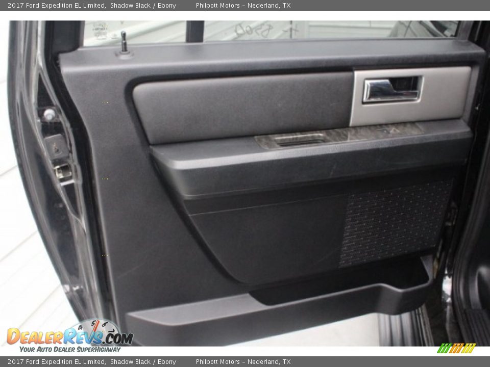 2017 Ford Expedition EL Limited Shadow Black / Ebony Photo #27