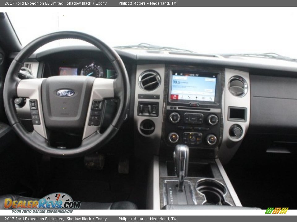 2017 Ford Expedition EL Limited Shadow Black / Ebony Photo #30