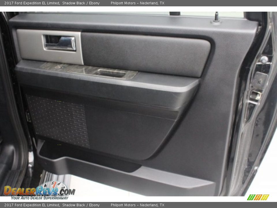 2017 Ford Expedition EL Limited Shadow Black / Ebony Photo #34