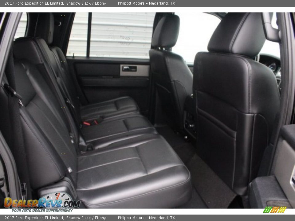 2017 Ford Expedition EL Limited Shadow Black / Ebony Photo #35