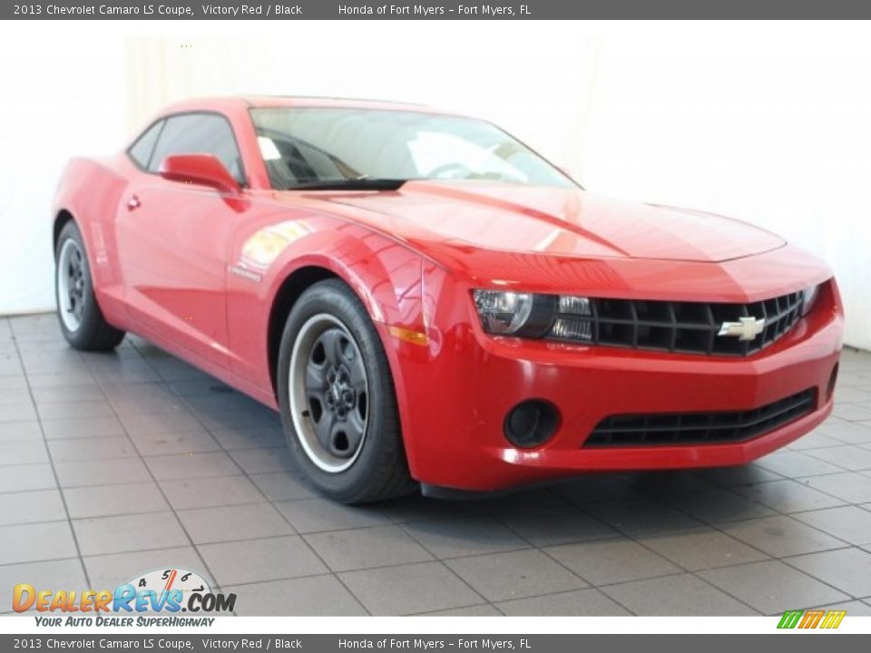2013 Chevrolet Camaro LS Coupe Victory Red / Black Photo #2