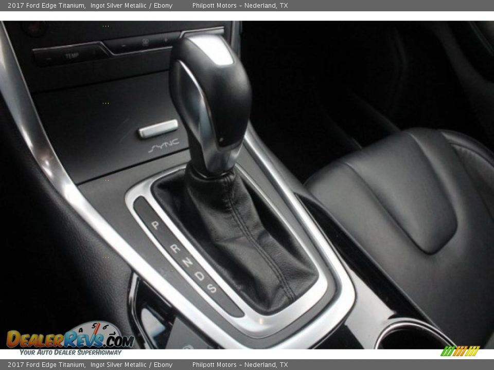 2017 Ford Edge Titanium Ingot Silver Metallic / Ebony Photo #21