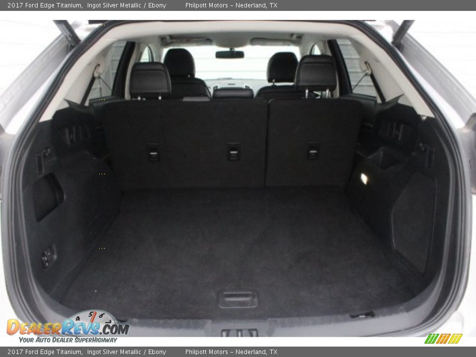 2017 Ford Edge Titanium Ingot Silver Metallic / Ebony Photo #32