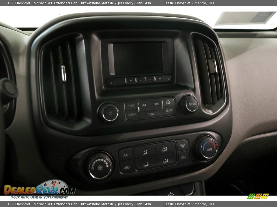 2017 Chevrolet Colorado WT Extended Cab Brownstone Metallic / Jet Black/­Dark Ash Photo #9