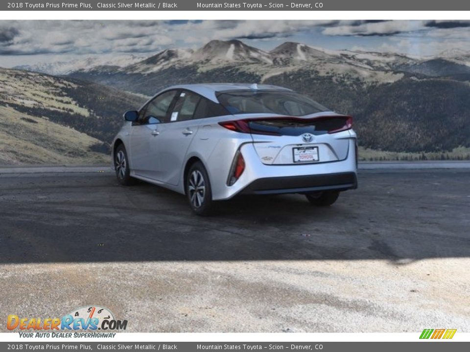2018 Toyota Prius Prime Plus Classic Silver Metallic / Black Photo #3