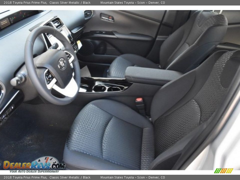 2018 Toyota Prius Prime Plus Classic Silver Metallic / Black Photo #6