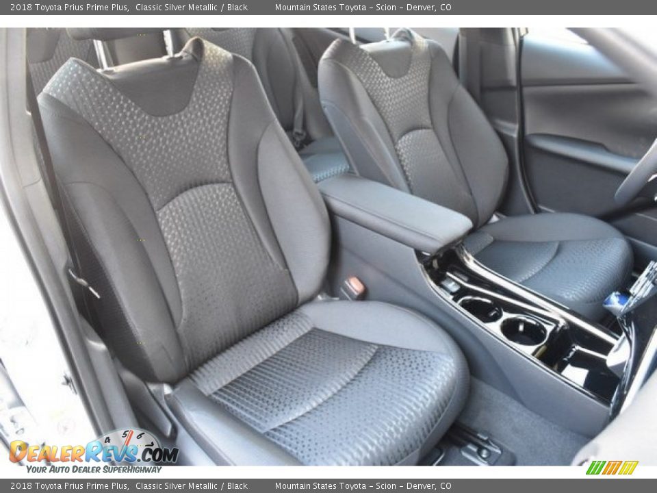 2018 Toyota Prius Prime Plus Classic Silver Metallic / Black Photo #13