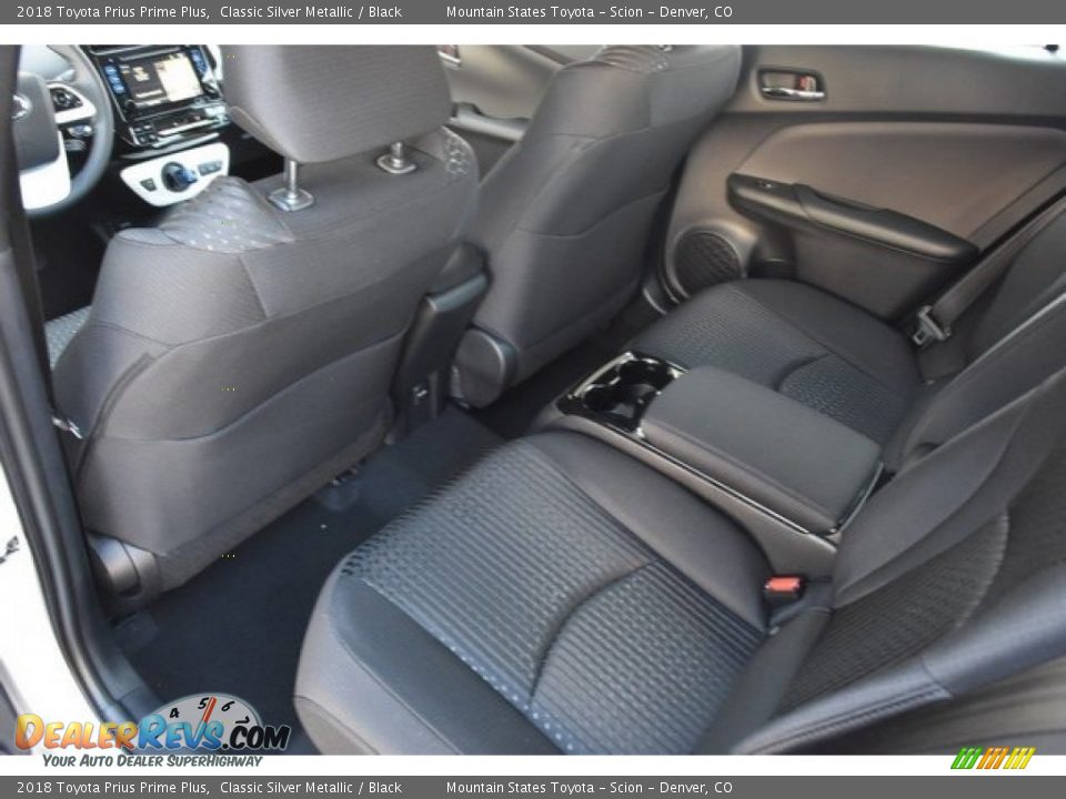 2018 Toyota Prius Prime Plus Classic Silver Metallic / Black Photo #14