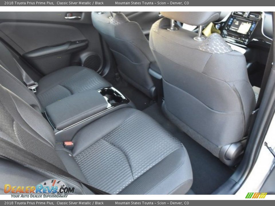 2018 Toyota Prius Prime Plus Classic Silver Metallic / Black Photo #17