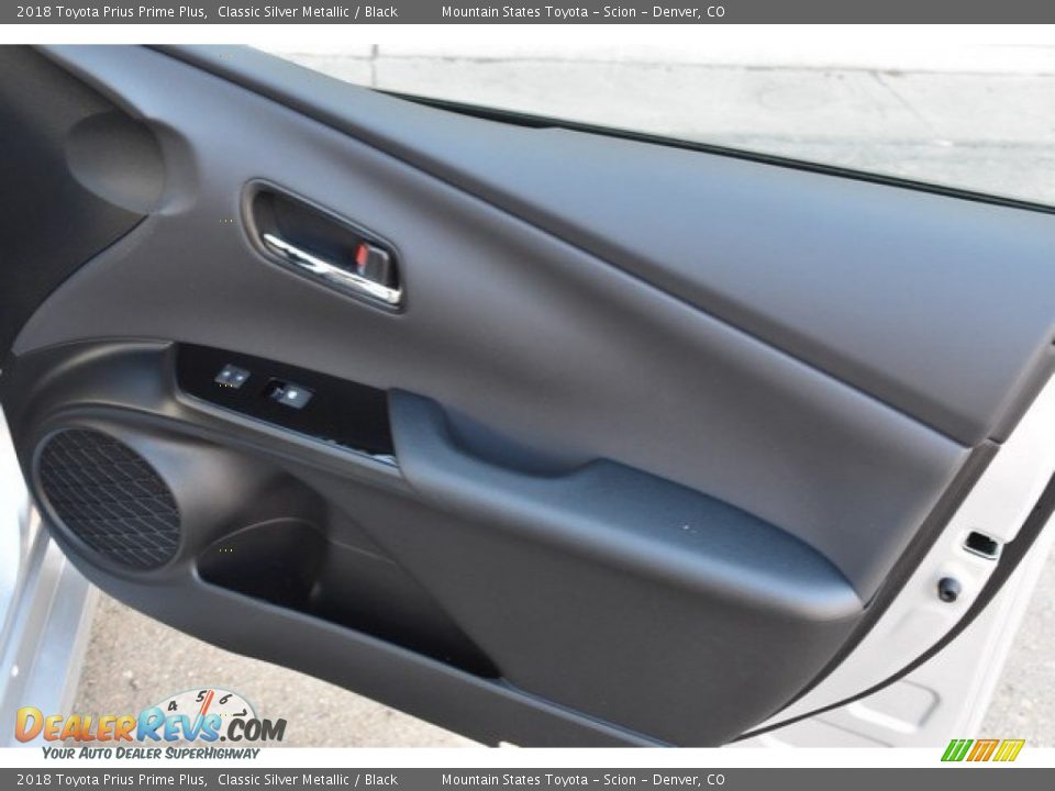 2018 Toyota Prius Prime Plus Classic Silver Metallic / Black Photo #22