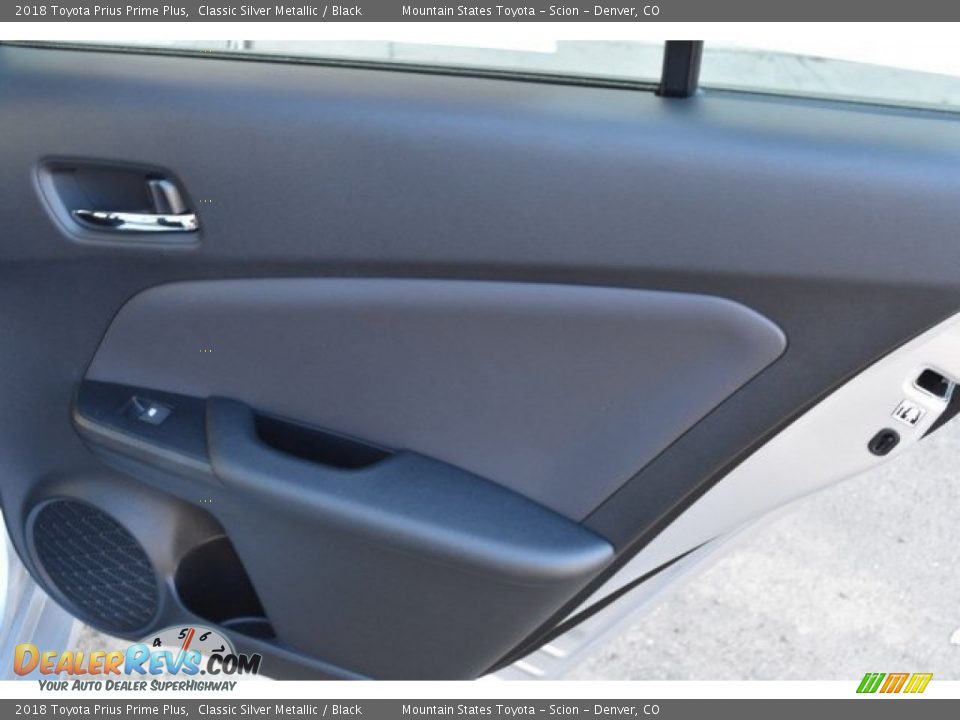 2018 Toyota Prius Prime Plus Classic Silver Metallic / Black Photo #23