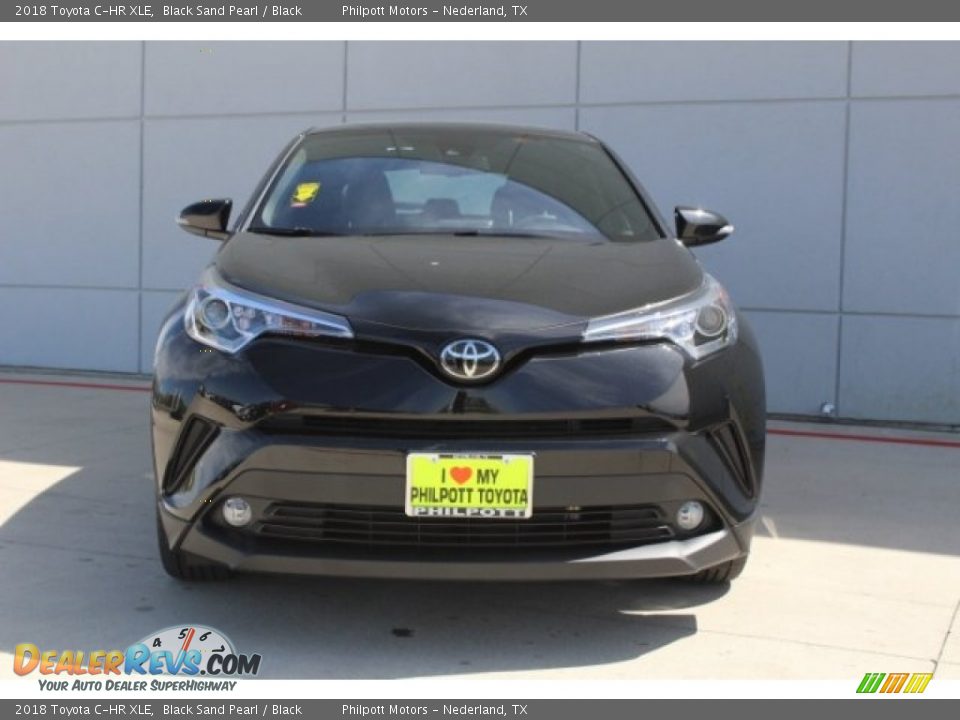 2018 Toyota C-HR XLE Black Sand Pearl / Black Photo #2