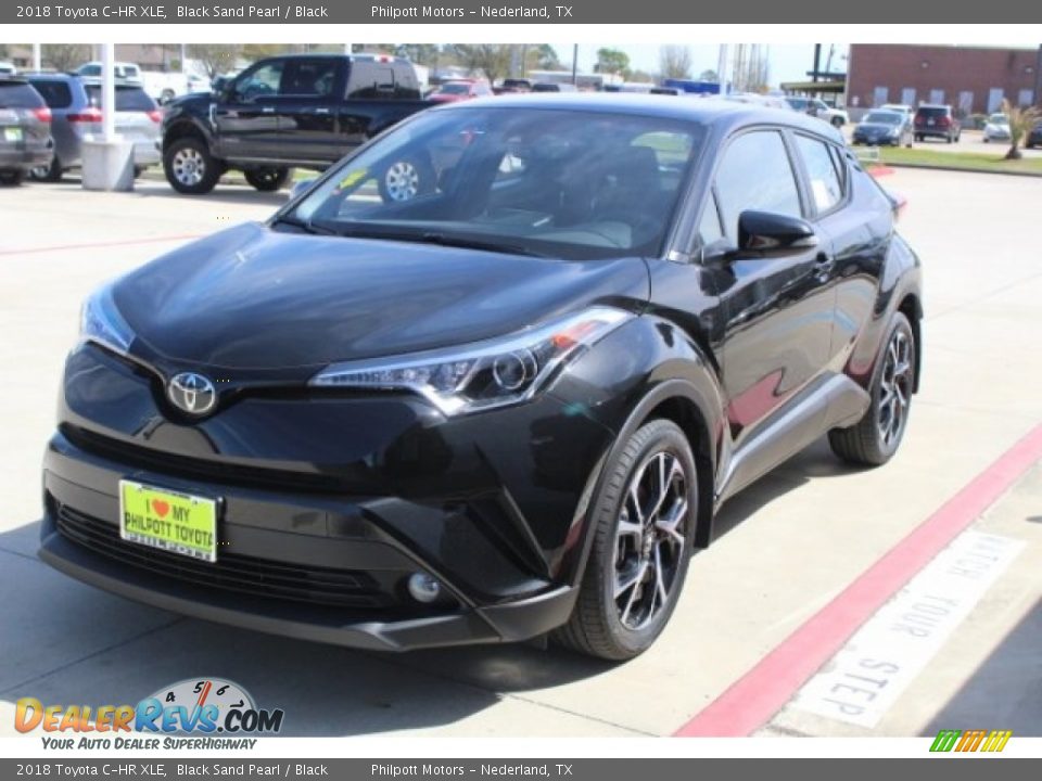 2018 Toyota C-HR XLE Black Sand Pearl / Black Photo #3