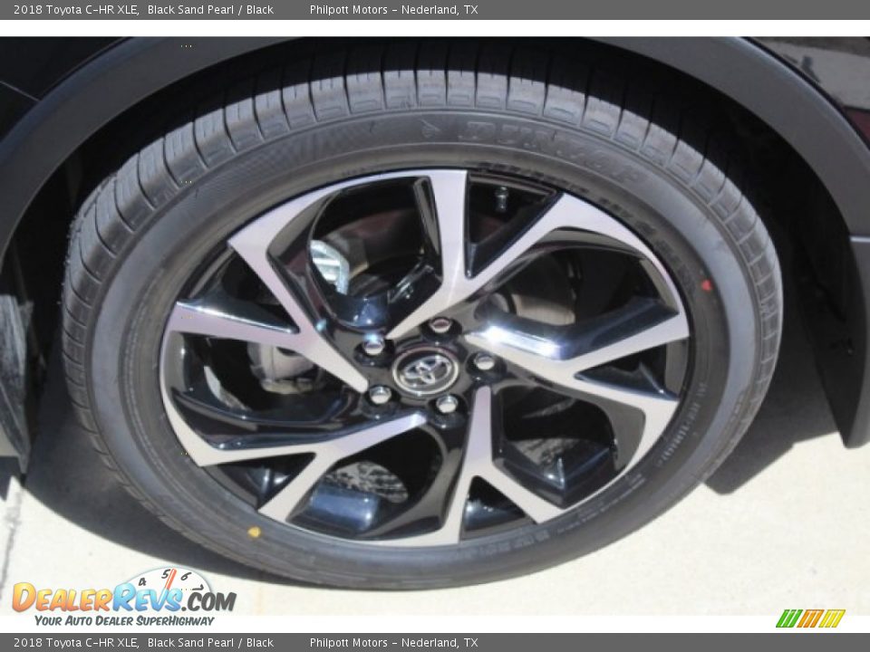 2018 Toyota C-HR XLE Black Sand Pearl / Black Photo #4