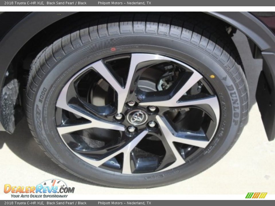 2018 Toyota C-HR XLE Black Sand Pearl / Black Photo #5