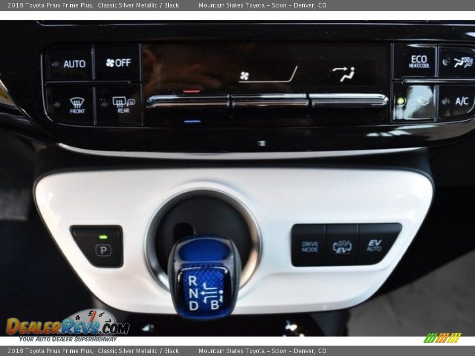 2018 Toyota Prius Prime Plus Classic Silver Metallic / Black Photo #29