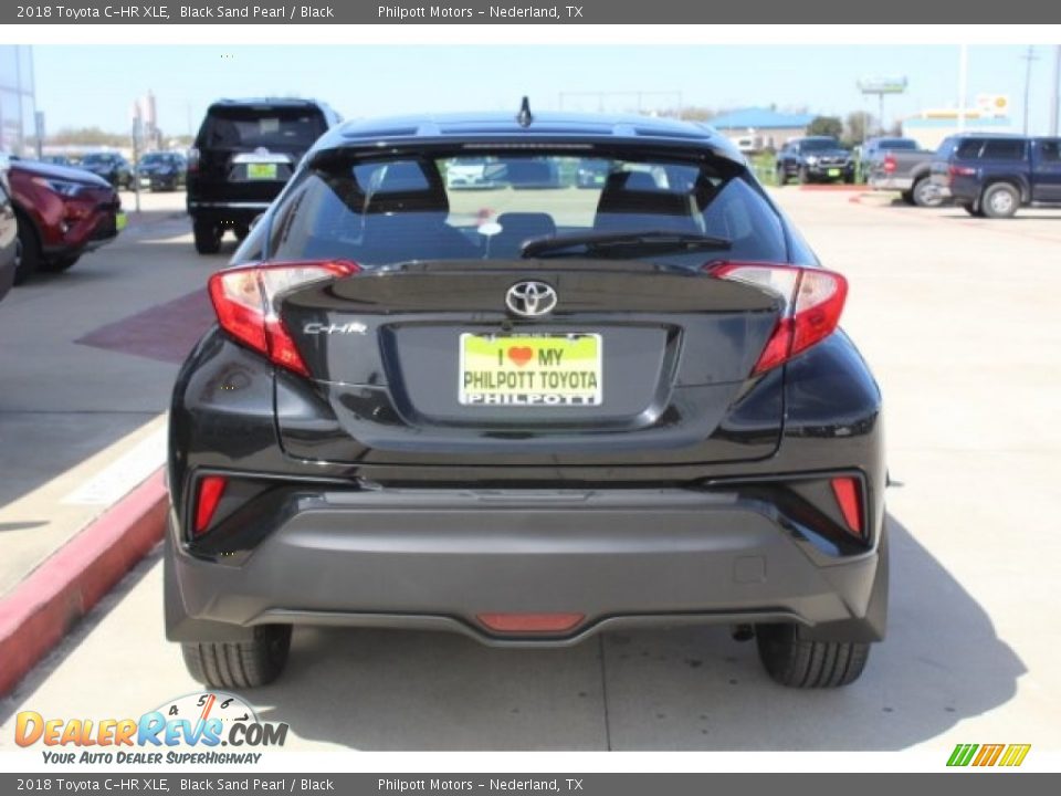 2018 Toyota C-HR XLE Black Sand Pearl / Black Photo #7