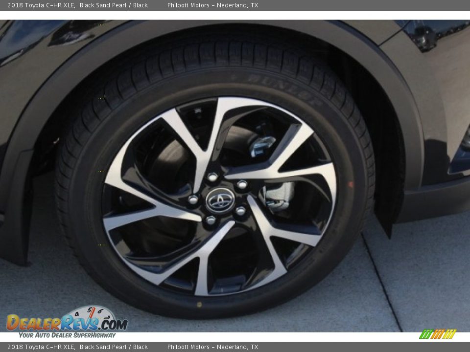 2018 Toyota C-HR XLE Black Sand Pearl / Black Photo #10