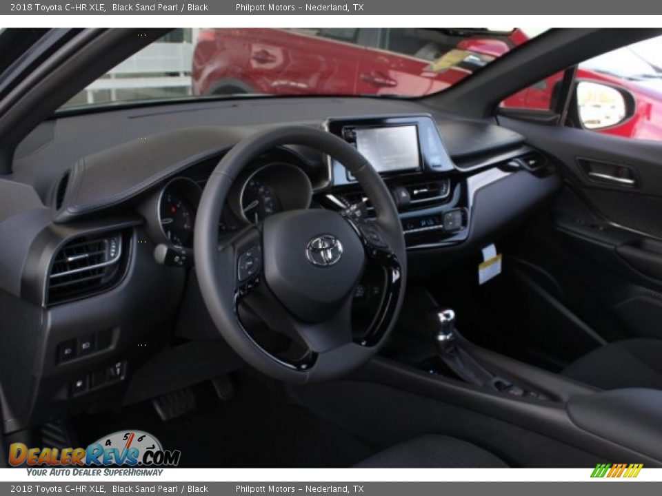 2018 Toyota C-HR XLE Black Sand Pearl / Black Photo #12