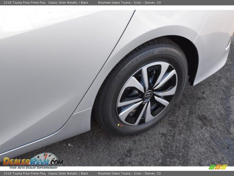 2018 Toyota Prius Prime Plus Classic Silver Metallic / Black Photo #33