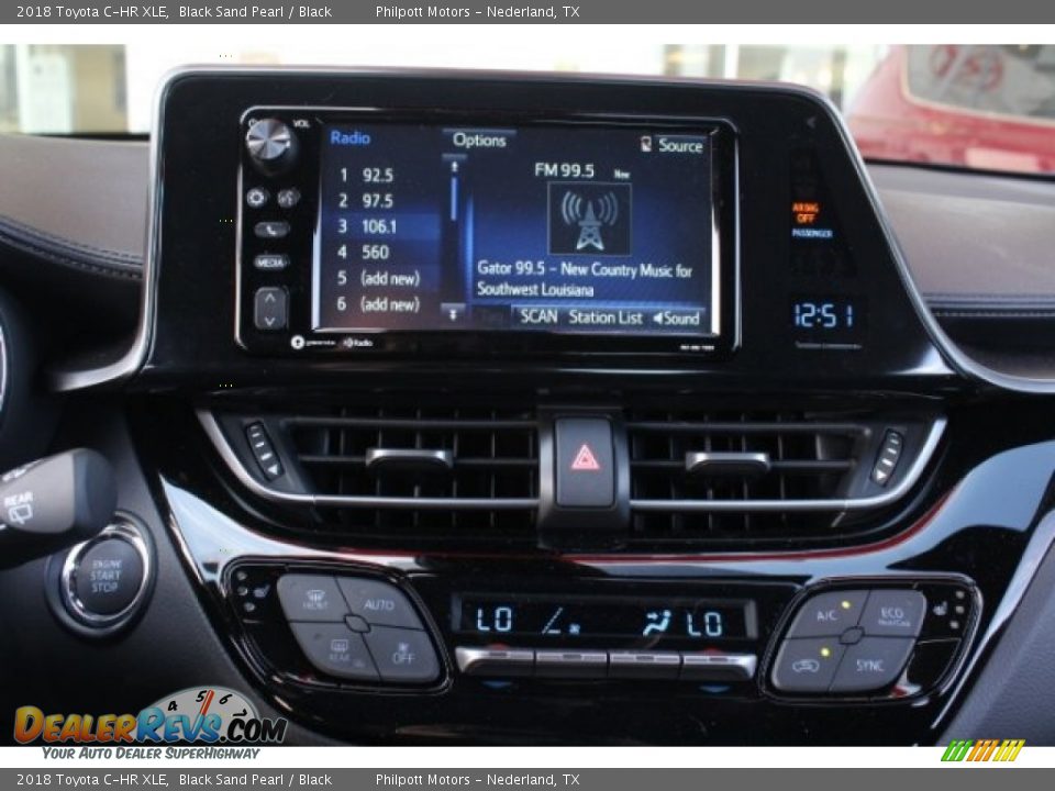 2018 Toyota C-HR XLE Black Sand Pearl / Black Photo #16