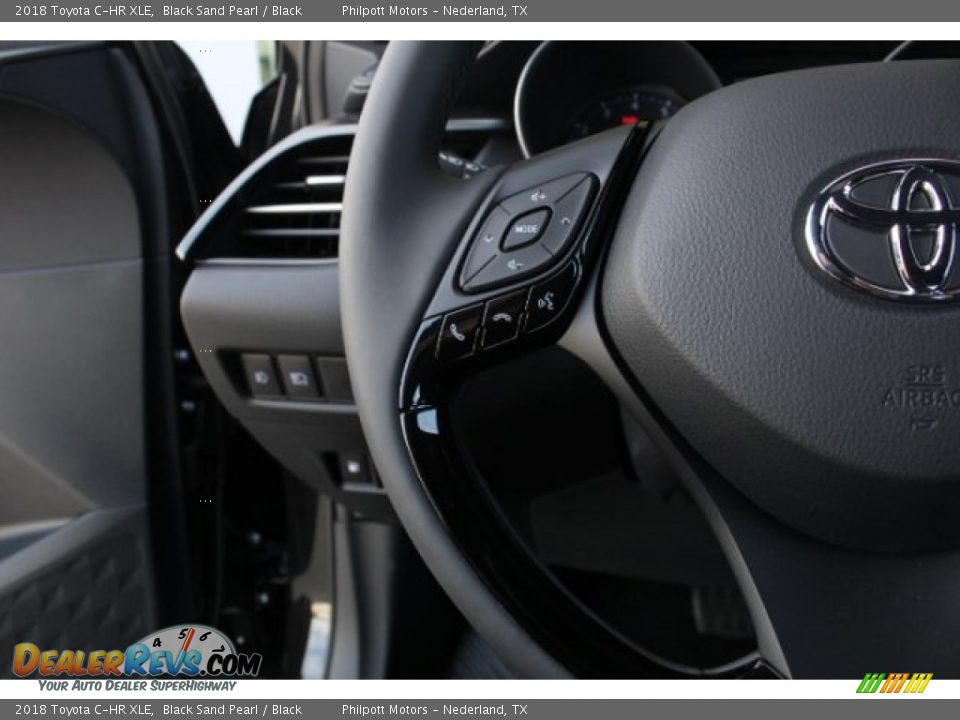 2018 Toyota C-HR XLE Black Sand Pearl / Black Photo #18