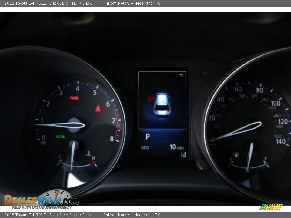 2018 Toyota C-HR XLE Black Sand Pearl / Black Photo #20