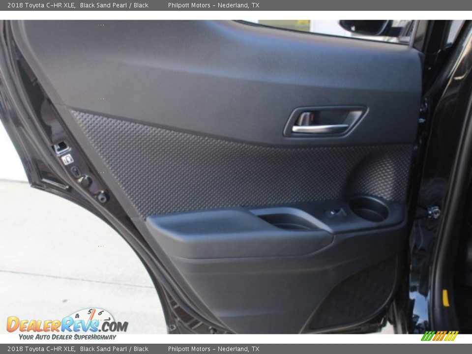 2018 Toyota C-HR XLE Black Sand Pearl / Black Photo #22
