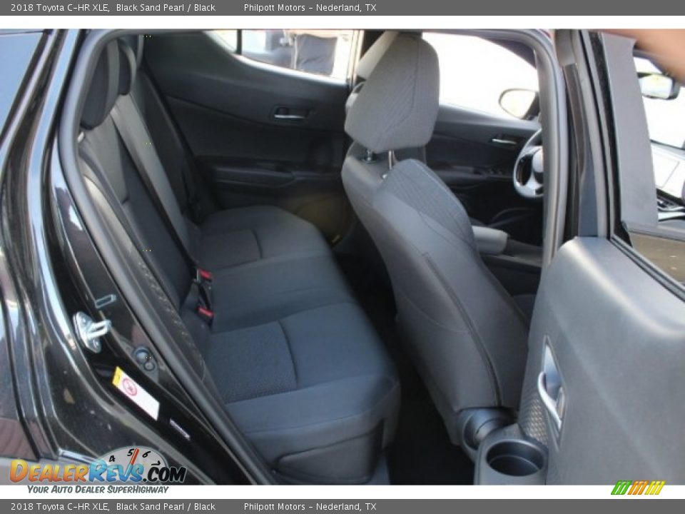 2018 Toyota C-HR XLE Black Sand Pearl / Black Photo #28