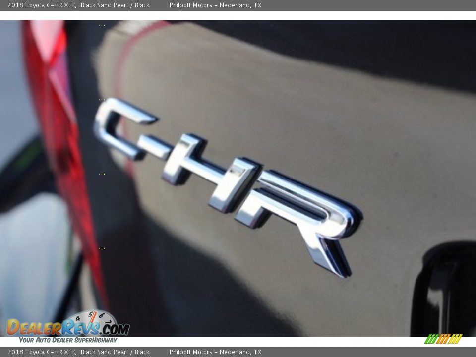 2018 Toyota C-HR XLE Black Sand Pearl / Black Photo #34