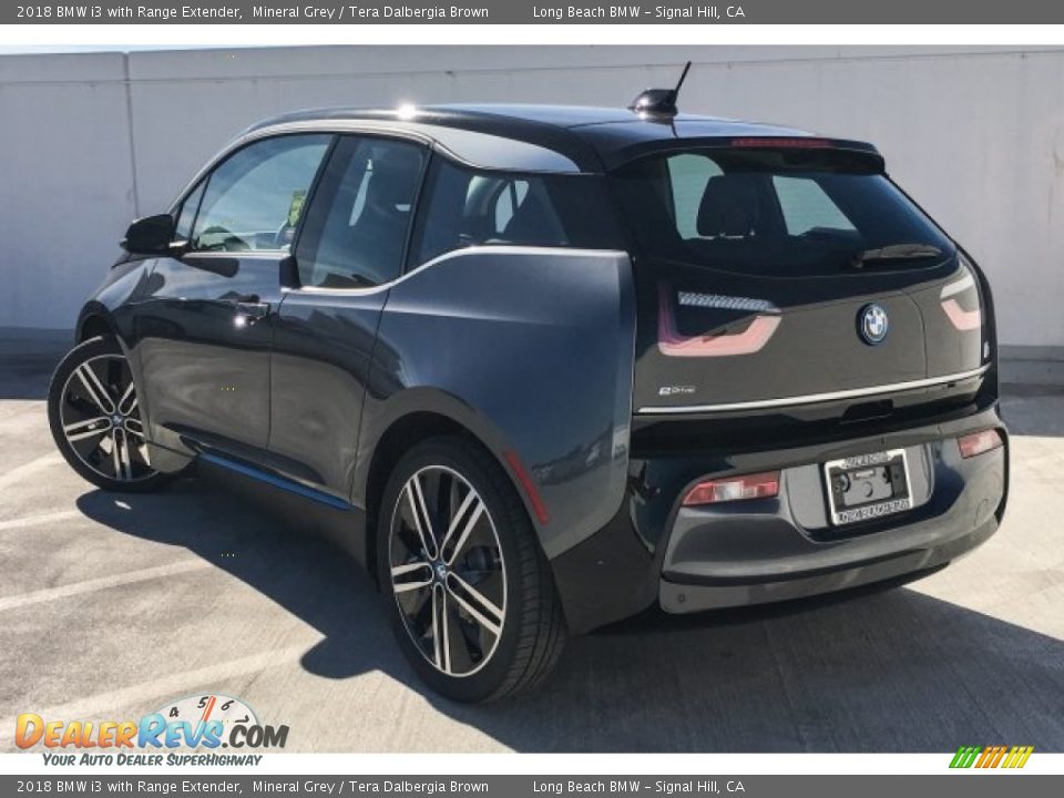 2018 BMW i3 with Range Extender Mineral Grey / Tera Dalbergia Brown Photo #3