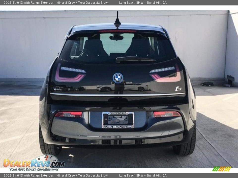 2018 BMW i3 with Range Extender Mineral Grey / Tera Dalbergia Brown Photo #4