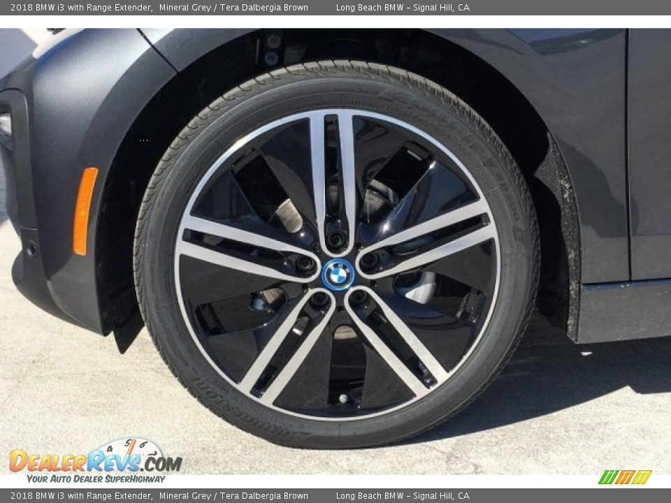 2018 BMW i3 with Range Extender Mineral Grey / Tera Dalbergia Brown Photo #9
