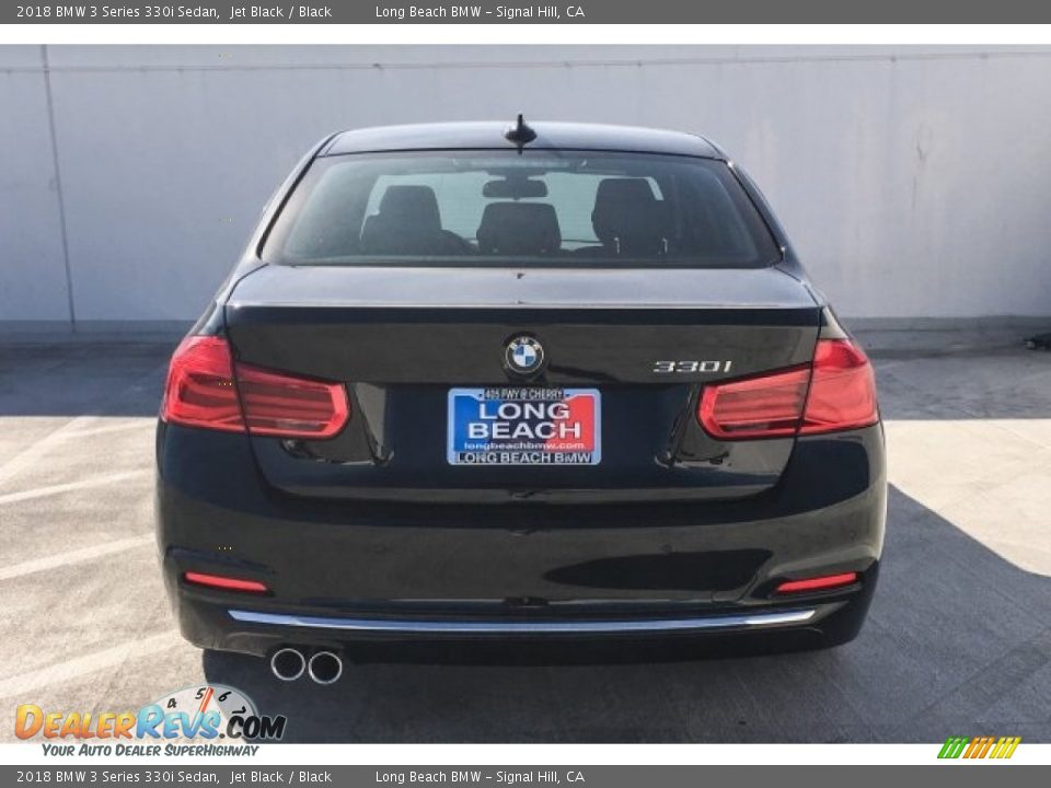 2018 BMW 3 Series 330i Sedan Jet Black / Black Photo #4
