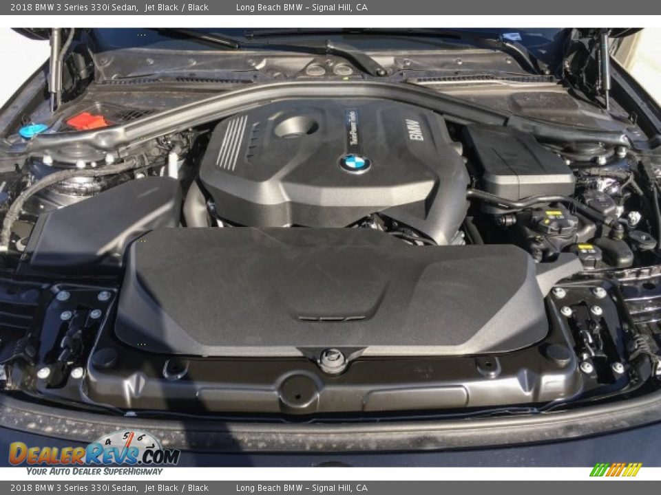 2018 BMW 3 Series 330i Sedan Jet Black / Black Photo #8
