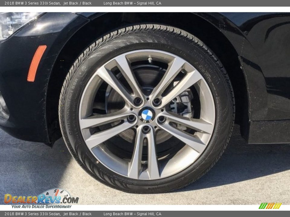 2018 BMW 3 Series 330i Sedan Jet Black / Black Photo #9
